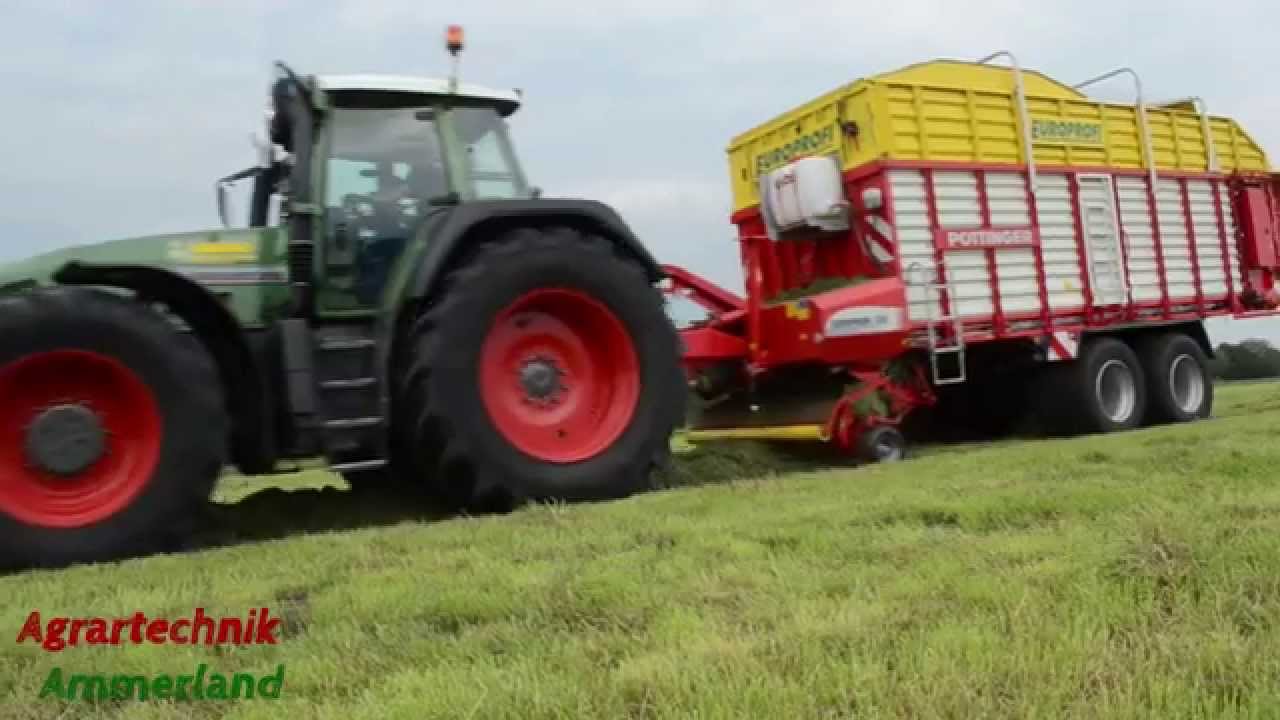 2. Schnitt 2014 *Fendt Power in der Grassilage*