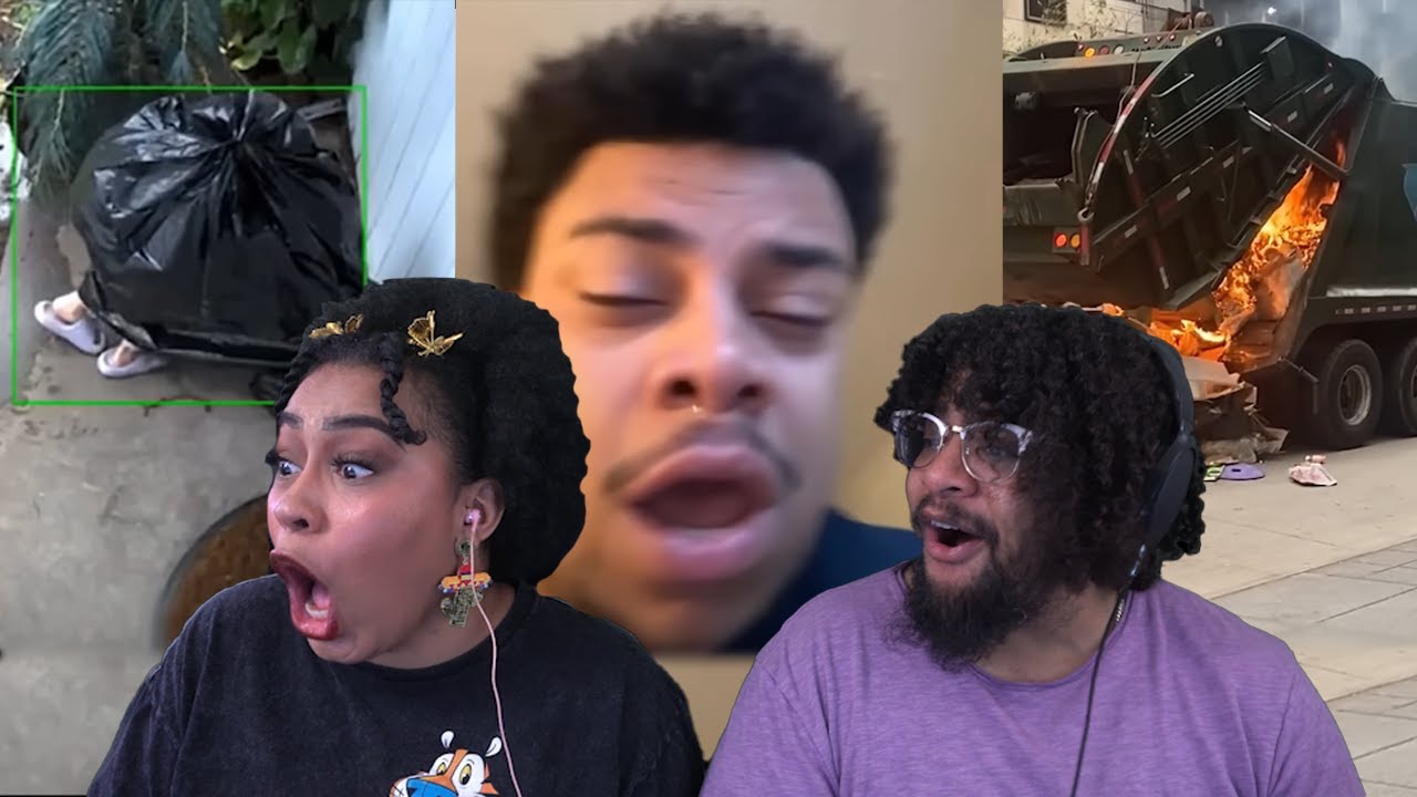 Trash Bags With Feet and Flaming Trash!! | Daily Dose of Internet w/ Chavezz