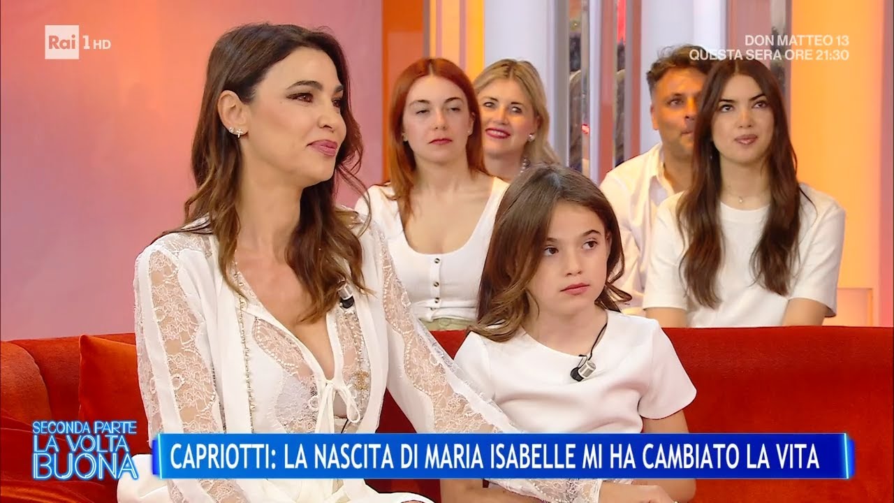 Cecilia Capriotti: "Il mio matrimonio a Panarea" - La volta buona 29/05/2025