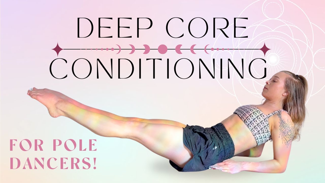 25 minute minute pole dancer core workout! Best core conditioning for pole tricks