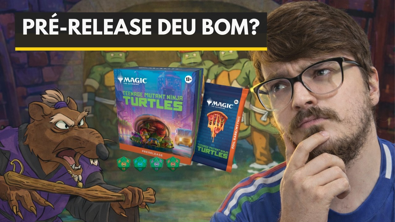 Ninjas NO PRÉ… Deu BOM ou Deu RUIM? Pré Lançamento de Tartarugas Ninja 