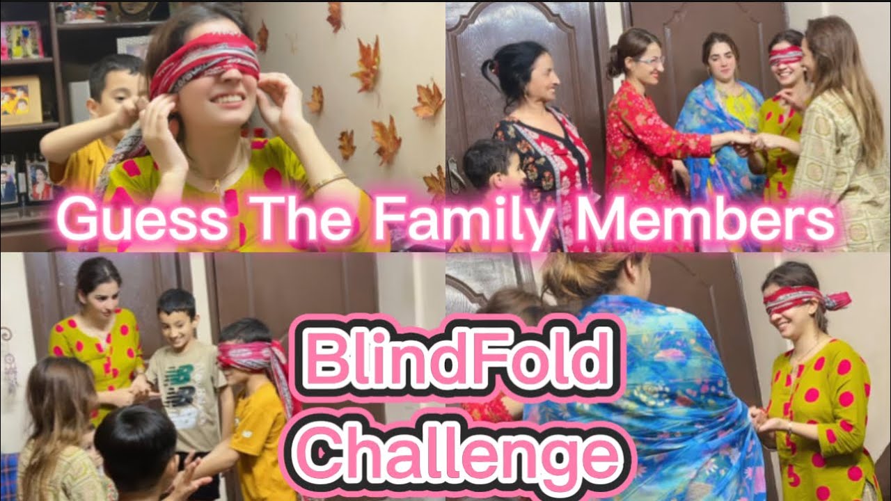 Most Fun Challenge || This Or That Blindfold Challenge|| Neha or mama Ko pehchan Liya Mainay♥️