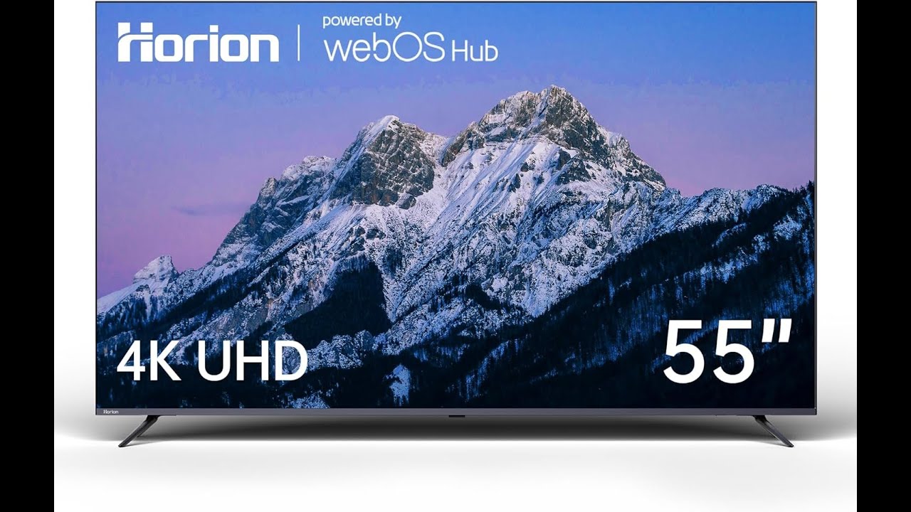 Review: HORION 55” 4K UHD Smart TV – WebOS 22, HDR10 & Dolby Audio!