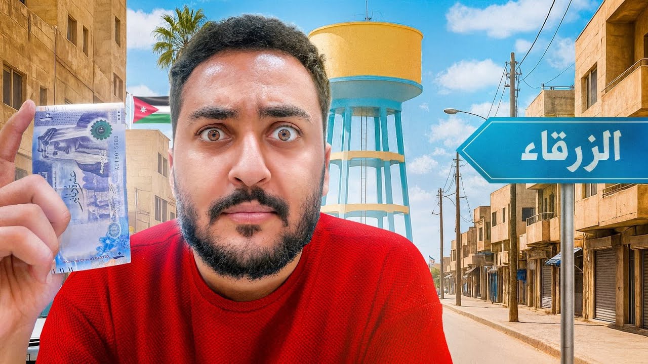 شو بتعمل ال 10 دنانير بالزرقاء داخل الاردن (  تجربة بتجنن ) !!!