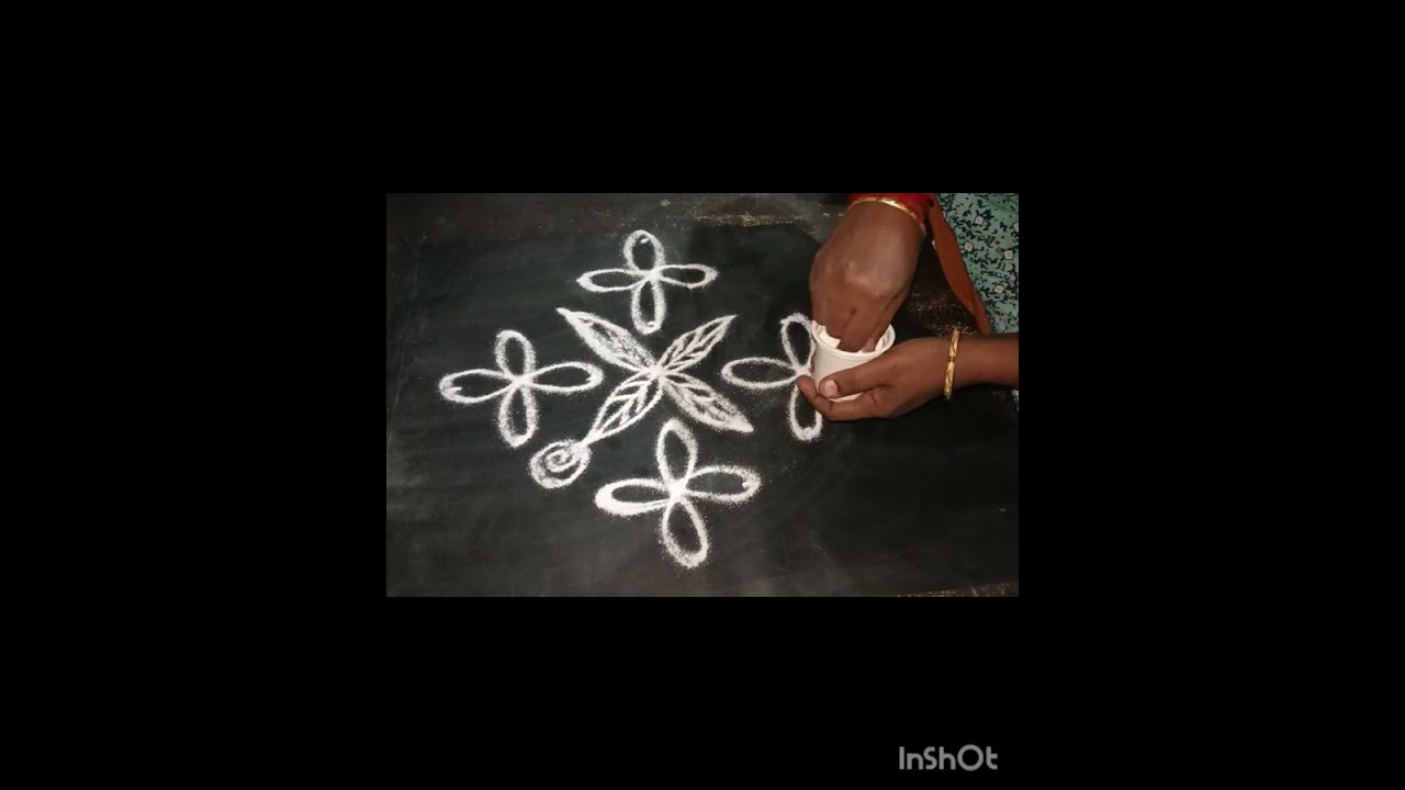 Muggulu# decins Tha#i matha rangol#i you tube kolam video #