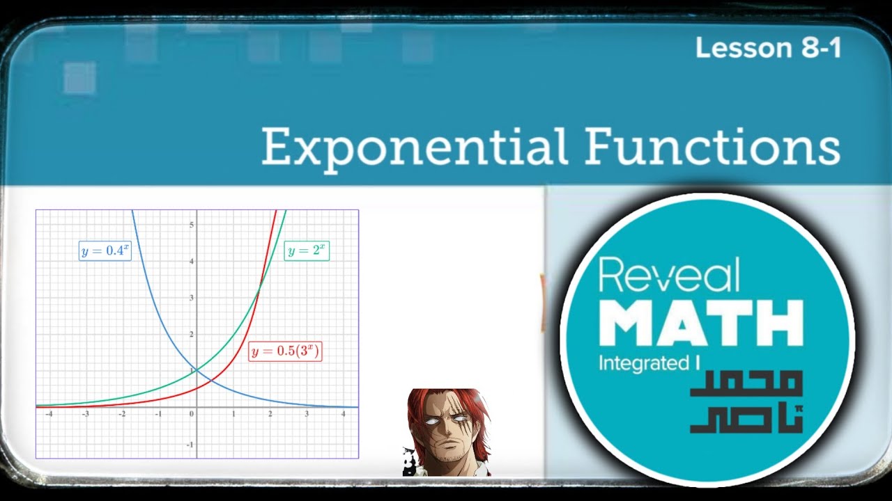 Reveal math integrated 1 - L 8-1 Exponential Functions