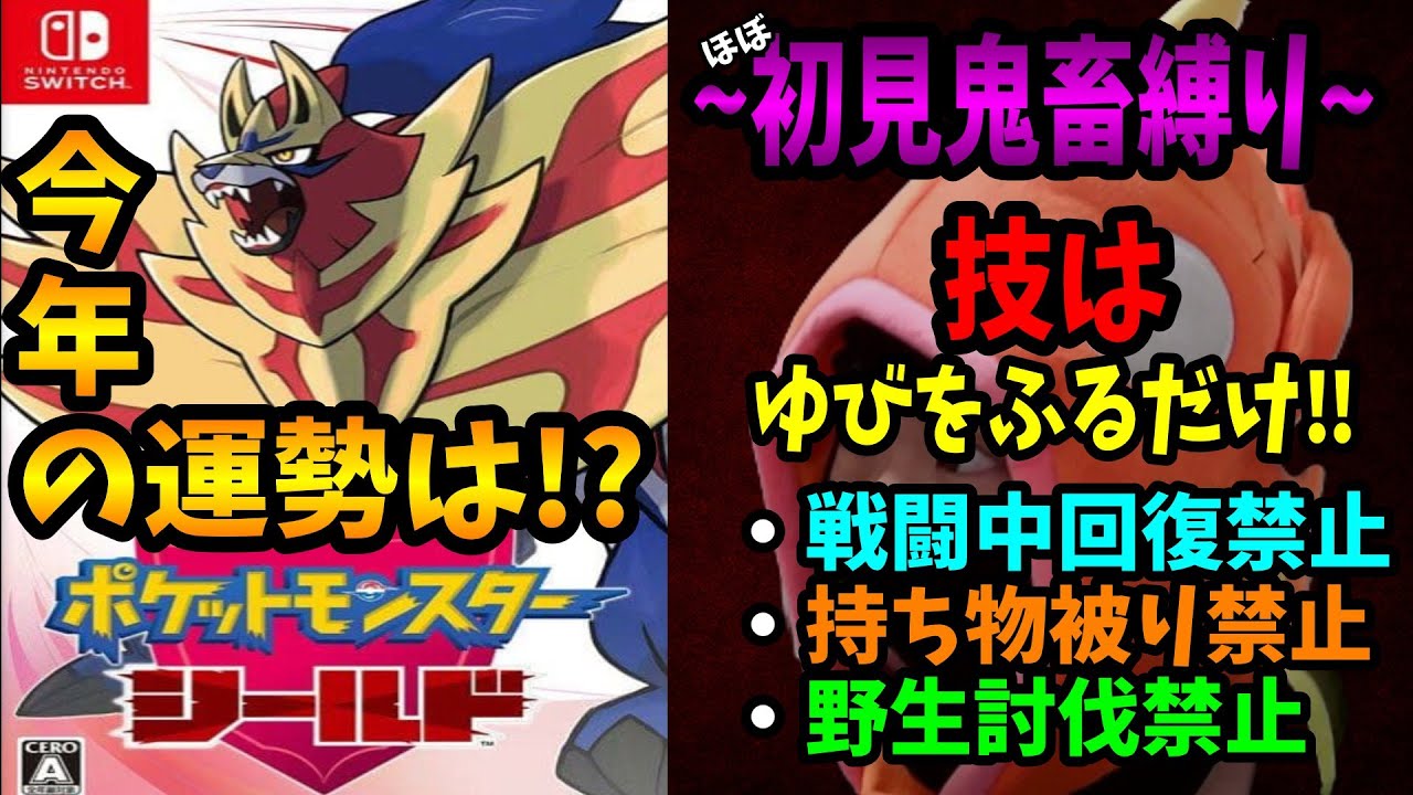 188日目!!今年の運勢は！？技はゆびをふるのみ！ part17【剣盾】#ポケモン ＃ゆびをふる縛り#参加型#野生討伐禁止#剣盾 #ソードシールド