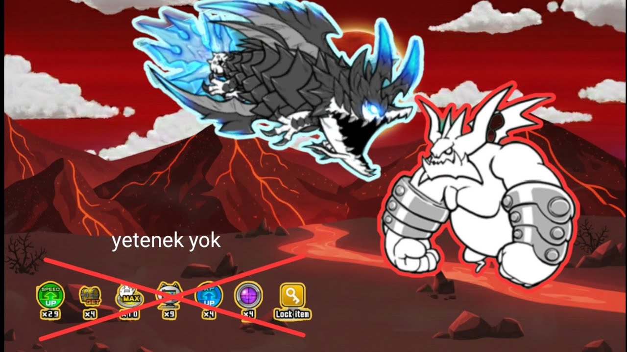 The battle cats 3. parça son bölüm 4 (yetenek yok)
