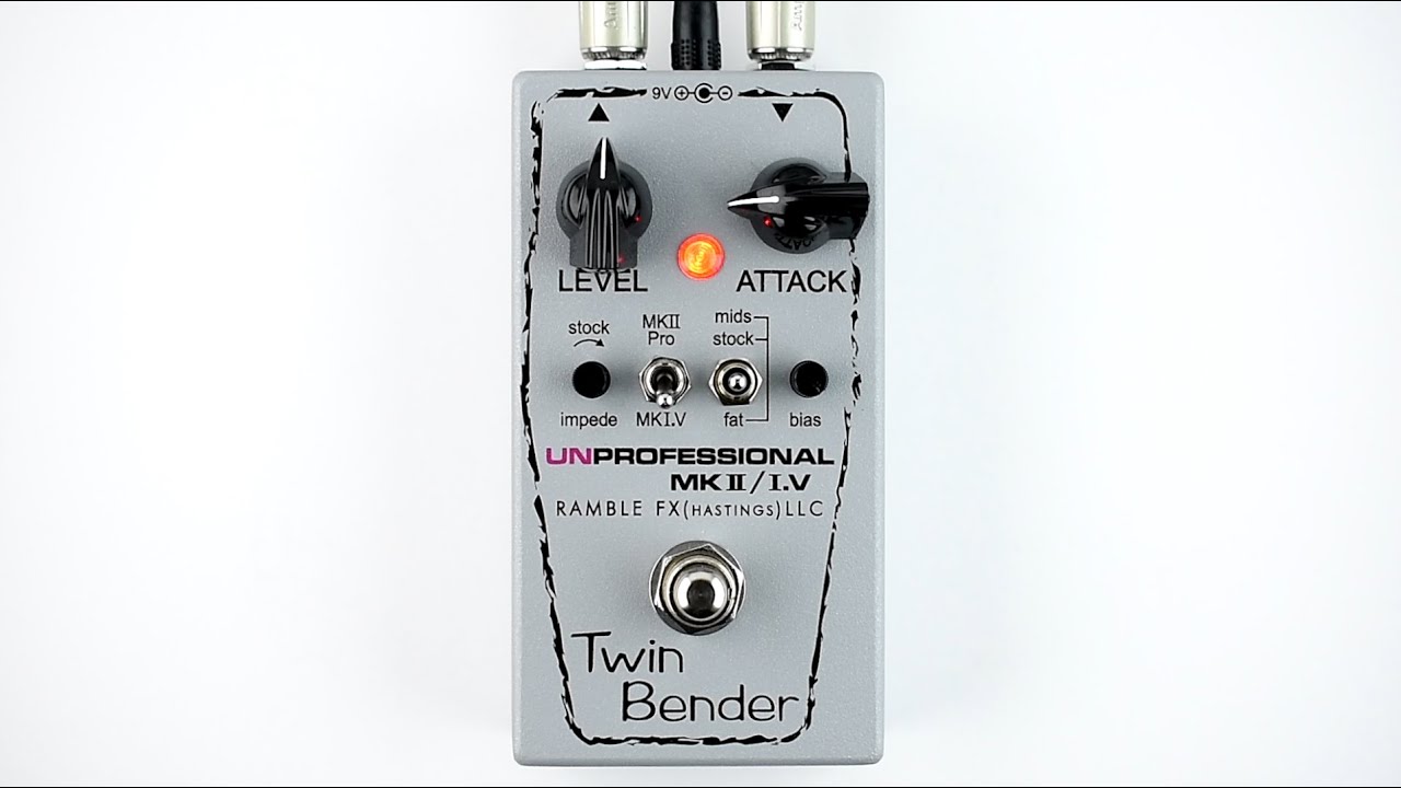 Ramble FX Twin Bender UNProfessional Mk II / I.V Fuzz