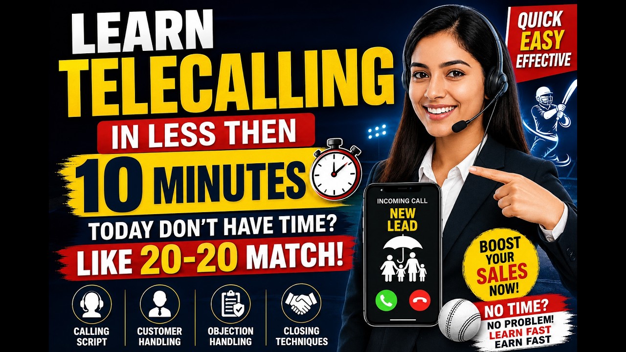 Insurance Telecalling for Beginners | Learn Quickly & Start Selling