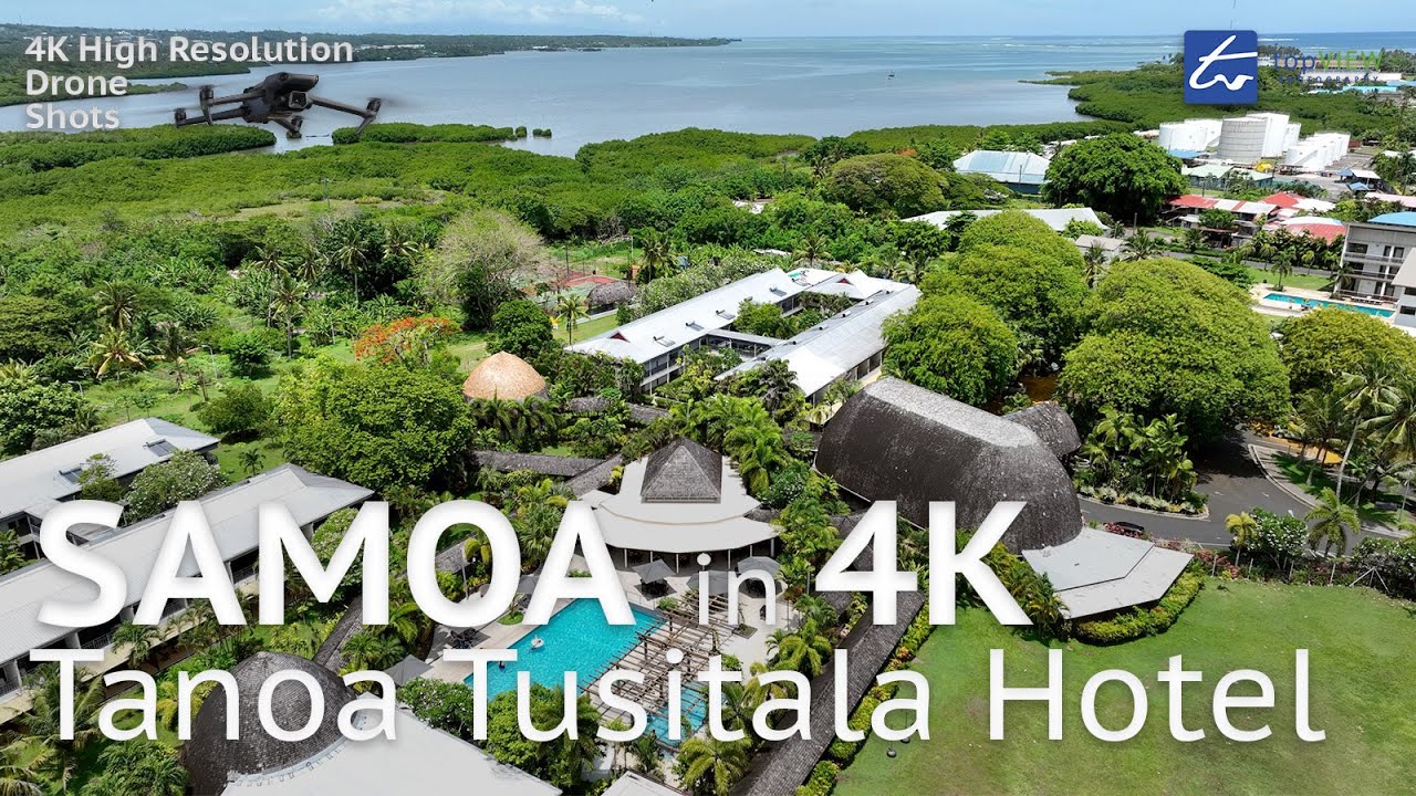 Tanoa Tusitala Hotel, Samoa - Resorts & Accommodation - 4K Drone & 360° Tour Views