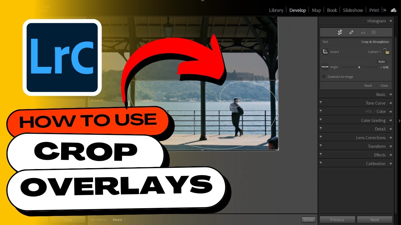 How to Use Crop Overlays in Lightroom | Learn How to Use Crop Grid Lines to Enhance Photos