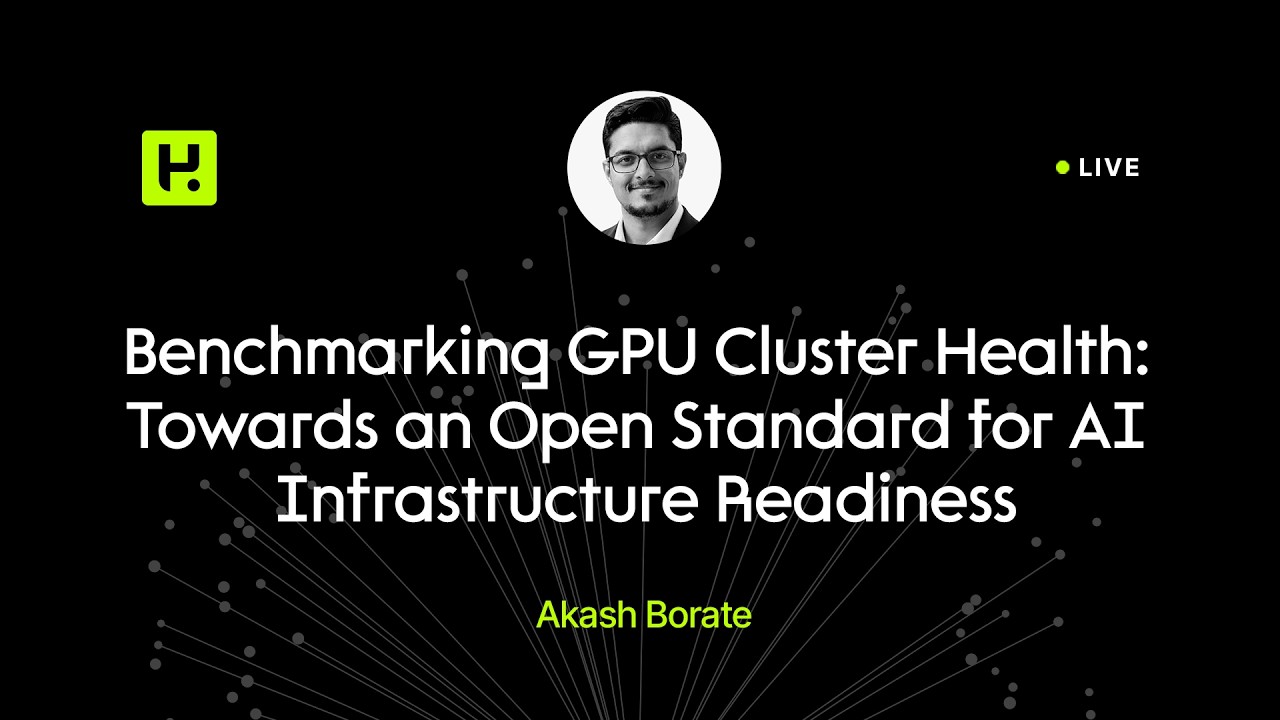 Benchmarking GPU Cluster Health: Towards an Open Standard for AI Infrastructure Readiness