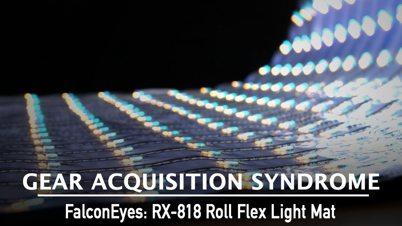 RGBW Roll Flex Light Mat - the RX-818 by FalconEyes