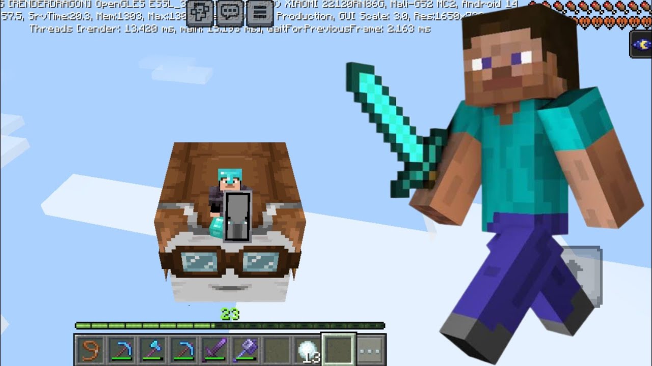 UÇAN GHAST EVCİLLEŞTİRDİM | MİNECRAFT
