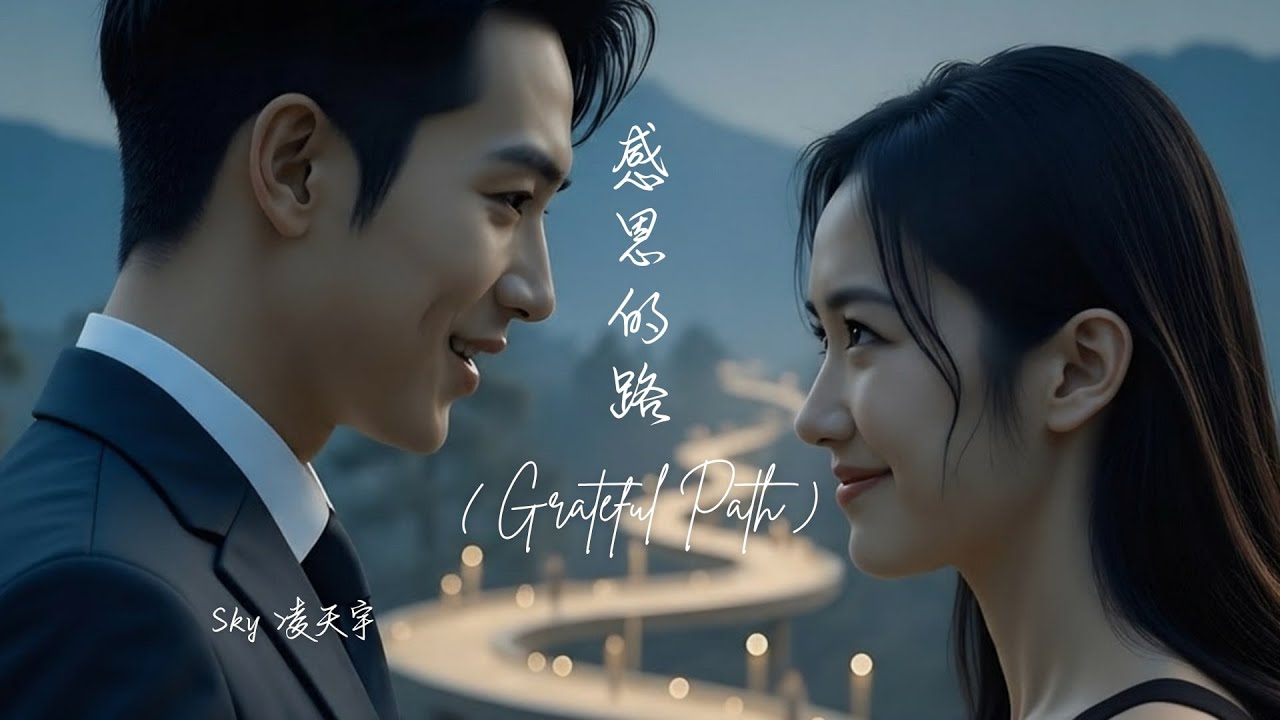 【感恩的路】【Grateful Path】Sky 凌天宇 | Lyrics | 歌词 | Music Video