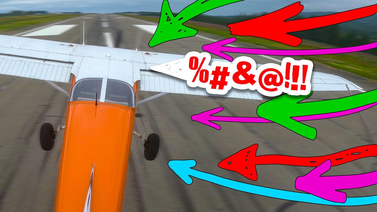 💨 🛬 Wonky WINDY Crosswinds | Flight Training