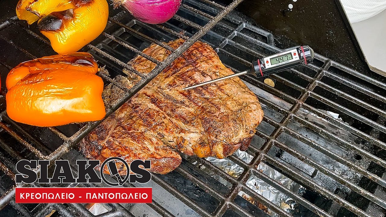 Πώς να ψήσετε τέλεια ένα T-Bone Steak και porterhouse Steak #siakos.gr by Στέφανο Σωτήρχο.