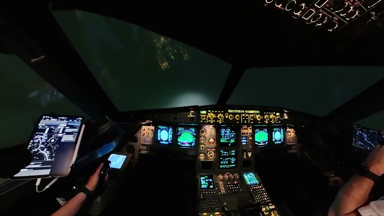A321 Cockpit Takeoff POV | Real Airline Pilot Flight Deck View