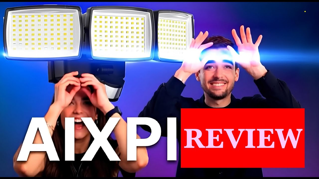 AIXPI BATTERY-POWERED FLOOD LIGHT REVIEW!