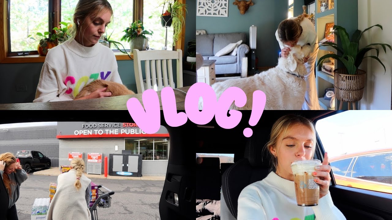 A VERY RANDOM VLOG | Cooking, a haul, & painting pottery !