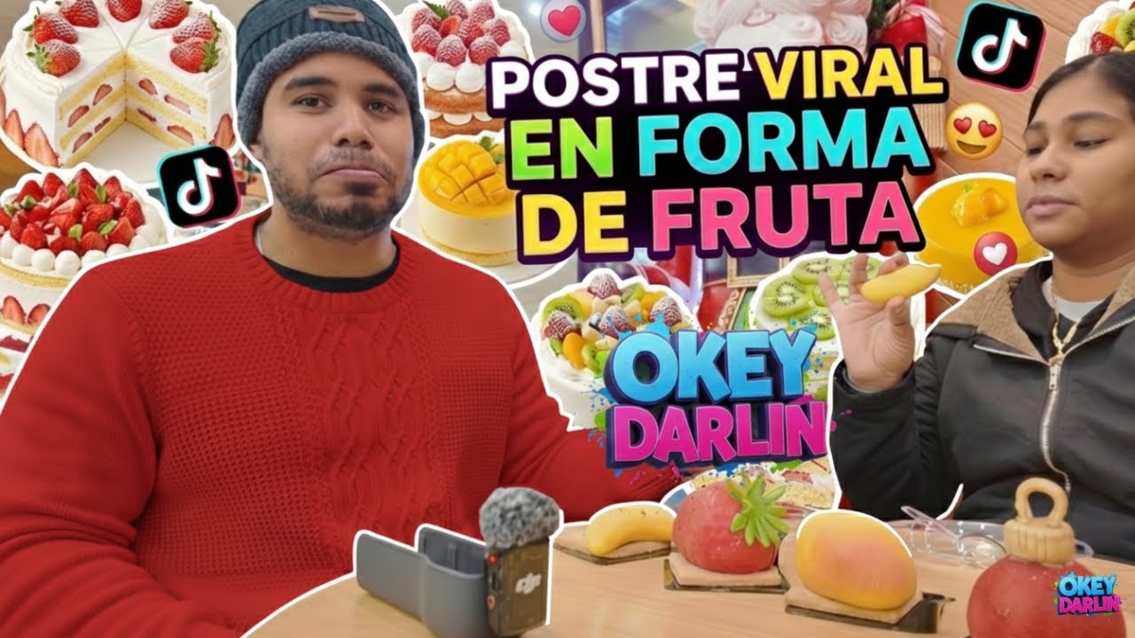 POSTRES VIRALES CON FORMA DE FRUTA