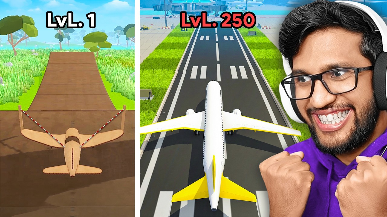 UPGRADING PAPER PLANE TO GIANT PLANE 1000 TIMES !