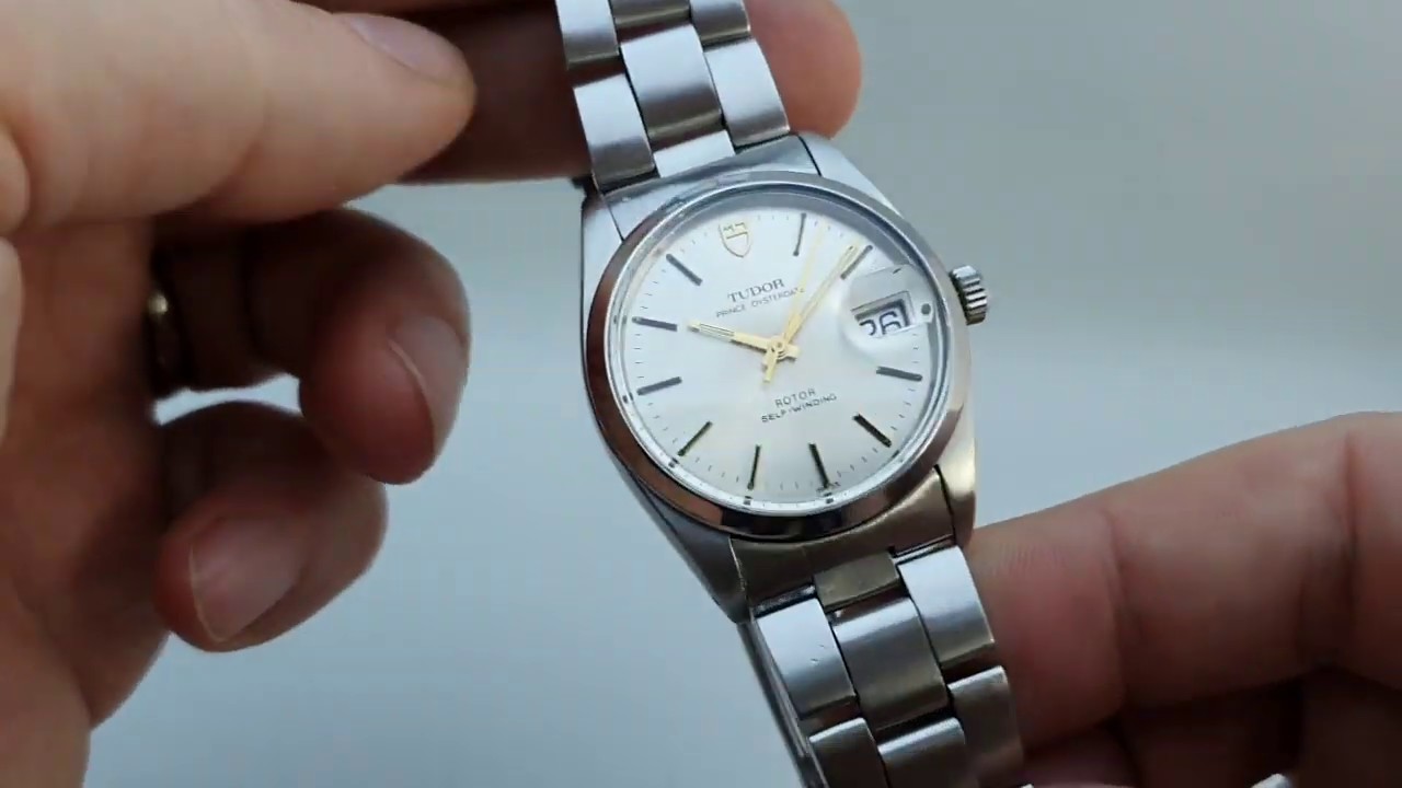 1984 Tudor Prince Oysterdate men's vintage watch with original bracelet.   Model reference 74000