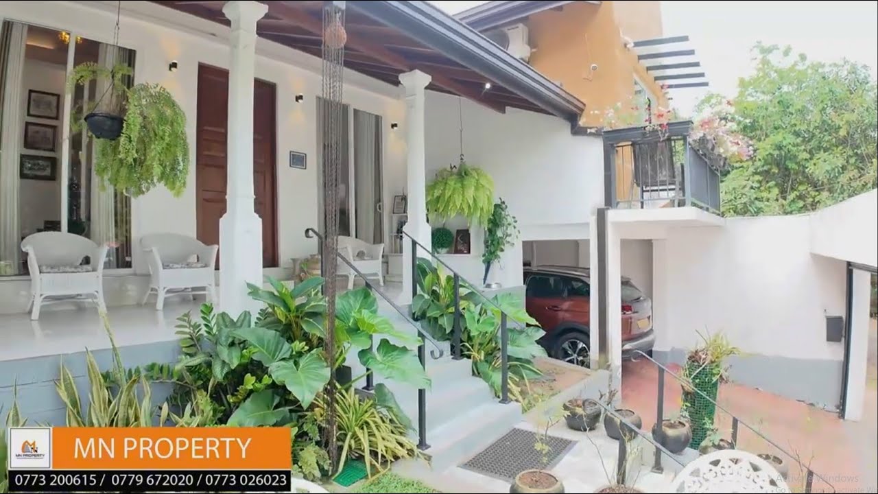 මාලඹේ පිහිටි තනි තට්ටුවේ ලස්සන ගෙදර