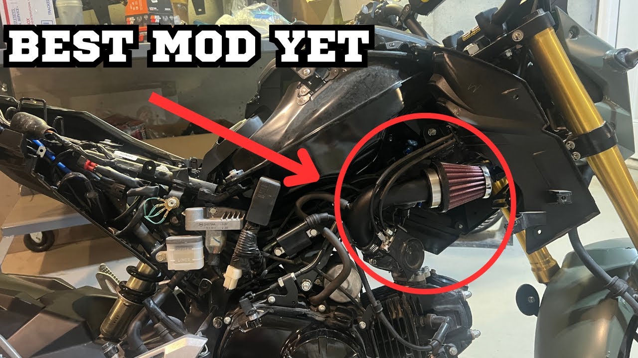 Installing Chimera Intake on Honda Grom
