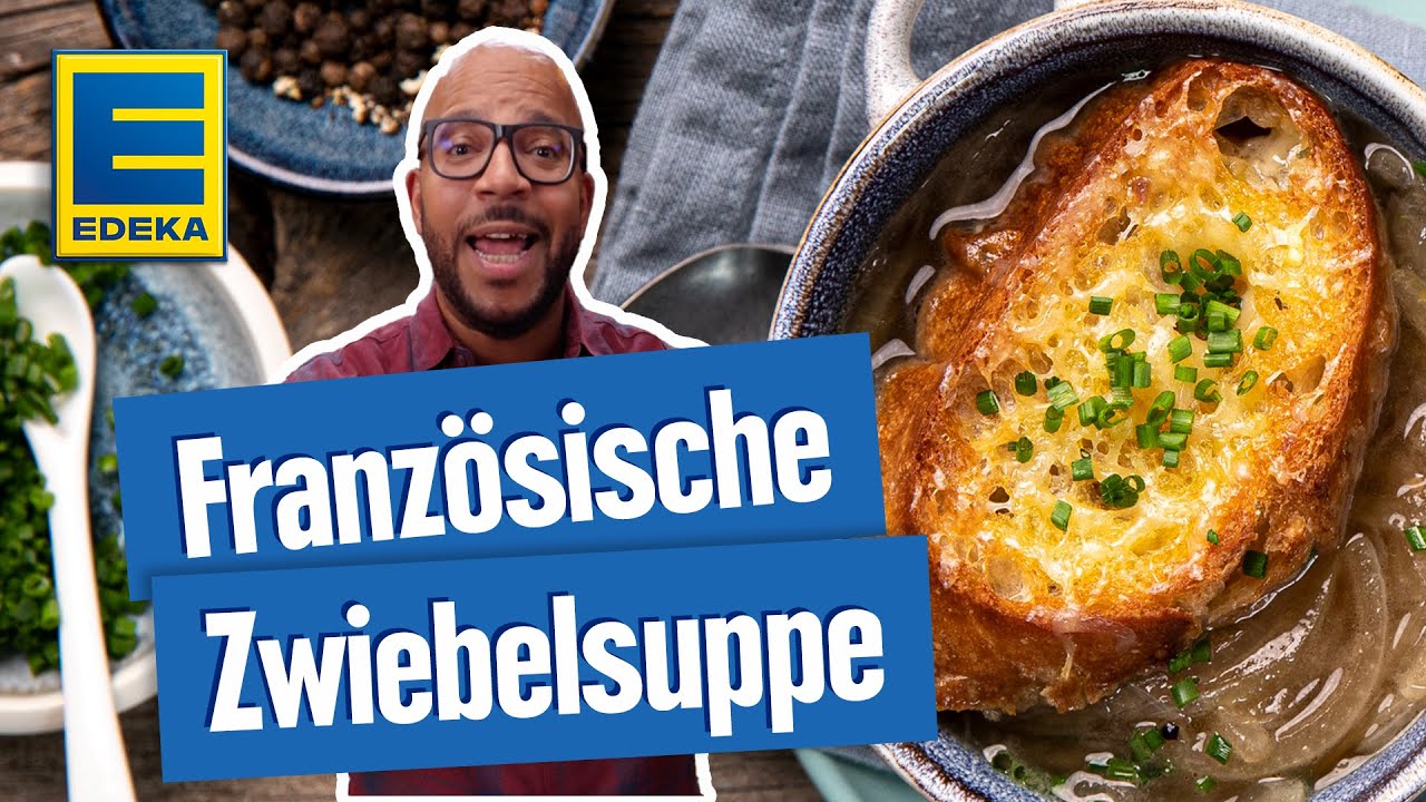 Französische Zwiebelsuppe | Deftige Herbstsuppe mit Zwiebeln