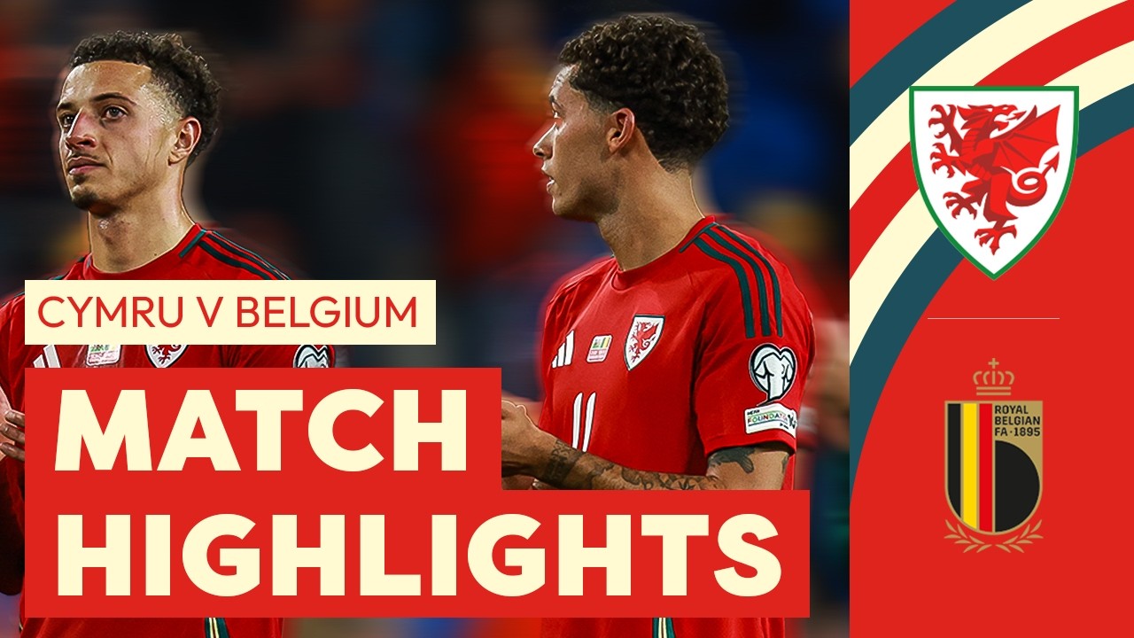 De Bruyne double defeats Cymru | Wales 2-4 Belgium | FIFA World Cup Qualifying highlights 🏴󠁧󠁢󠁷󠁬󠁳󠁿