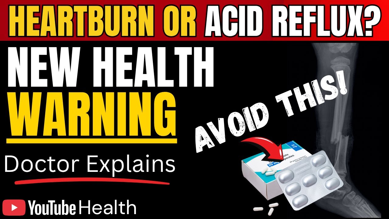 WARNING! Pill for ACID REFLUX or HEARTBURN Could HARM YOU - Doctor Explains
