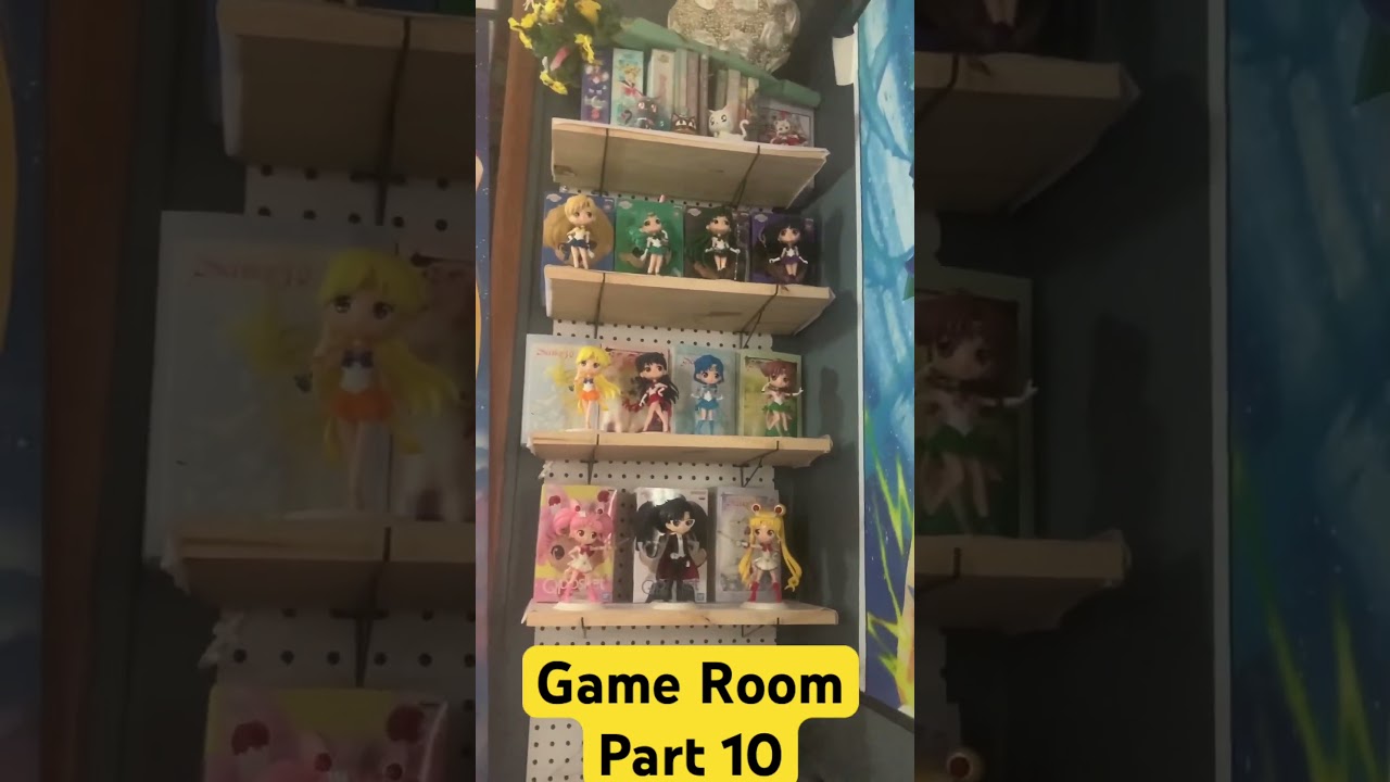 Setting up my Gaming Room: Anime shelves  Part 10 