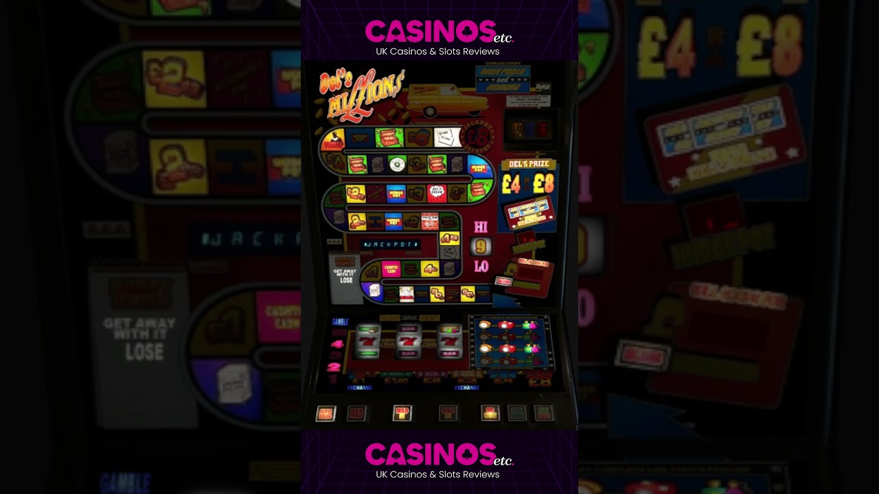 Jackpot on Del's Millions (Bell-Fruit) 90s Fruit Machine Trail Board #fruitmachine #delboy #slot