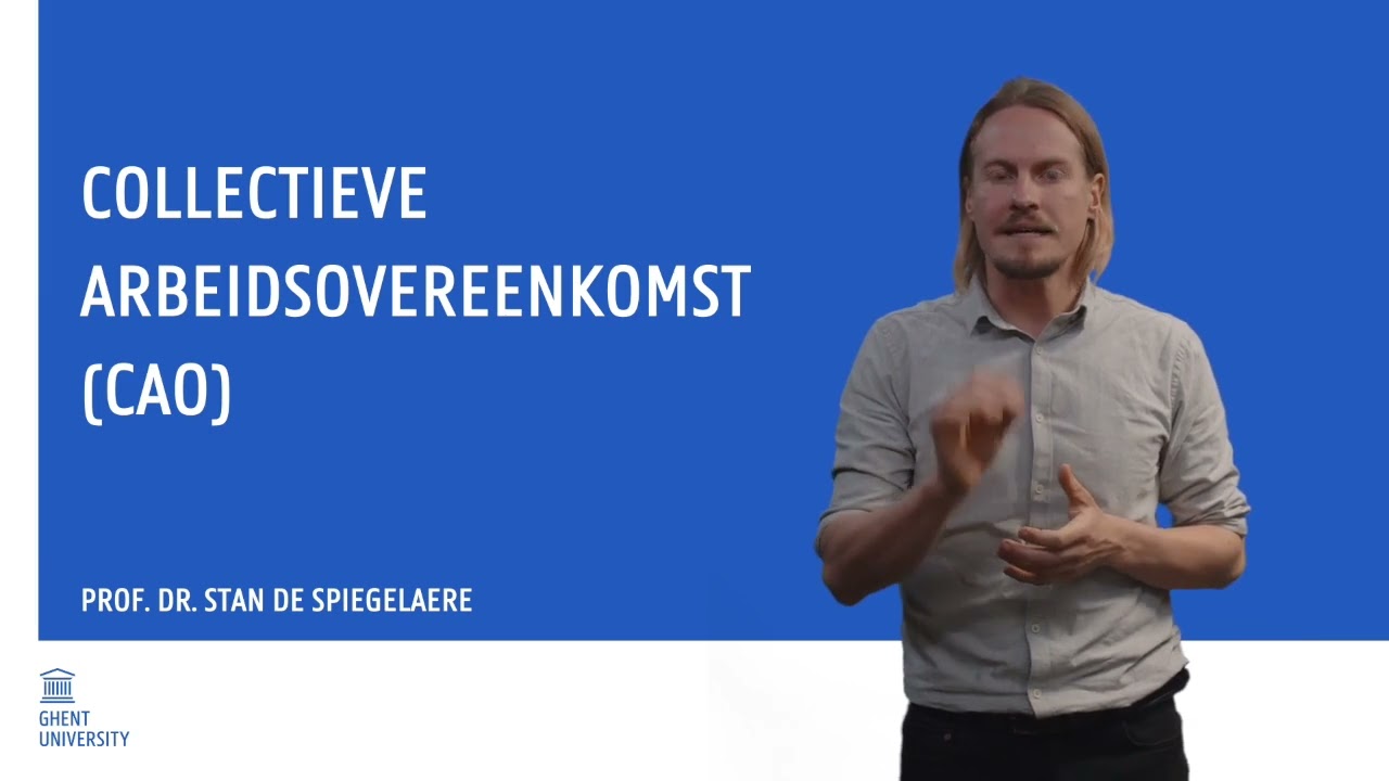 Collectieve ArbeidsOvereenkomst (cao)