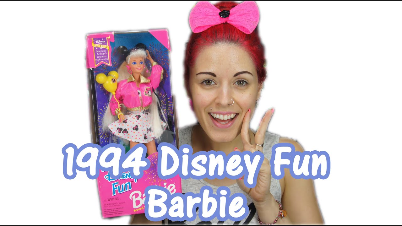 1994 Disney Fun Barbie Vintage Doll Review