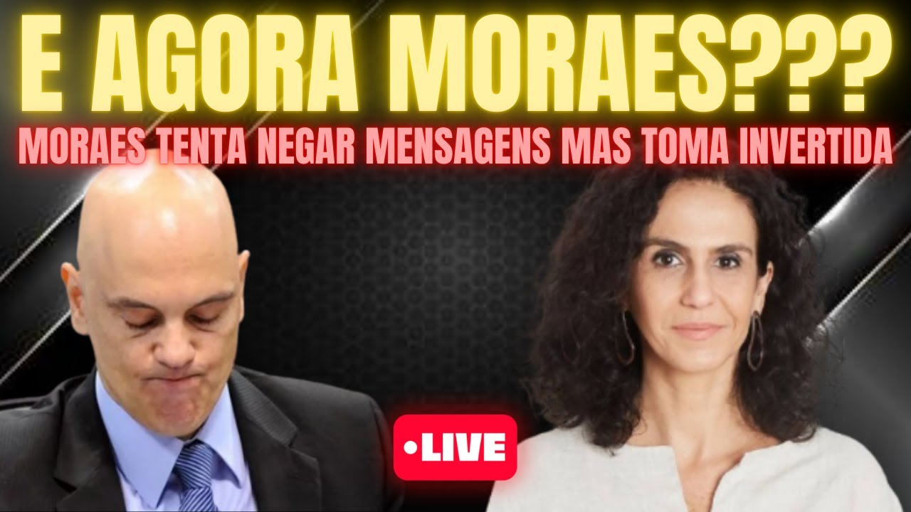 MALU GASPAR ENCURRALOU O MINISTRO MORAES EXPOR AS MENSAGENS COM VORCARO