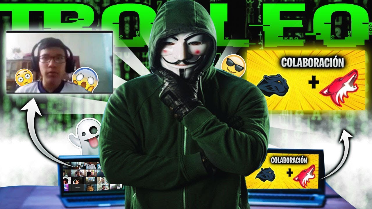 Anonymous Legi&oacute;n // Trolleo en Zoom 7 (clase virtual) ft. ZaiGames