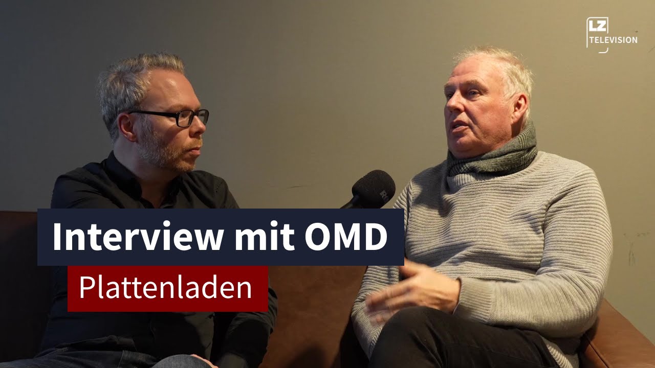 Synthie-Pop über Klimakrise und Diktatoren – mit OMD | LZ TV Plattenladen