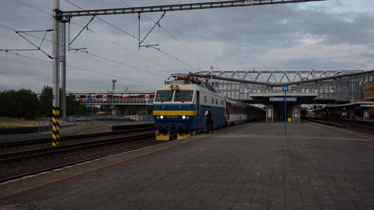 Ex 640 Tatran na čele s Retro Gorilou 350.008 #train #trainspotting #railway #zssk #350008