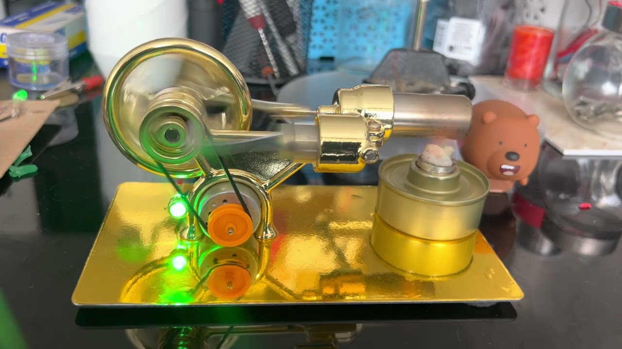 Motor Stirling funcionamiento