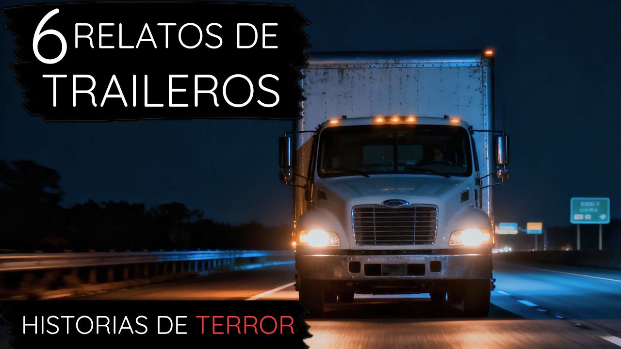 6 HISTORIAS DE TERROR INQUIETANTES DE TRAILEROS | 1 HORA DE RELATOS REALES