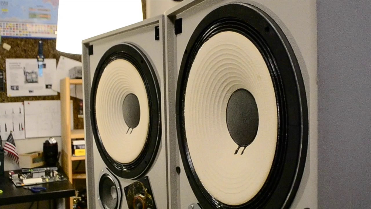 JBL 4311 - Excursion test
