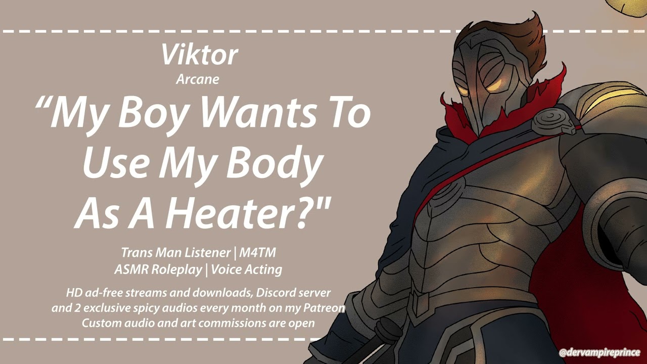 ASMR | Arcane - Trans Man Period Comfort From Machine Herald Viktor [M4TM] [Romantic]