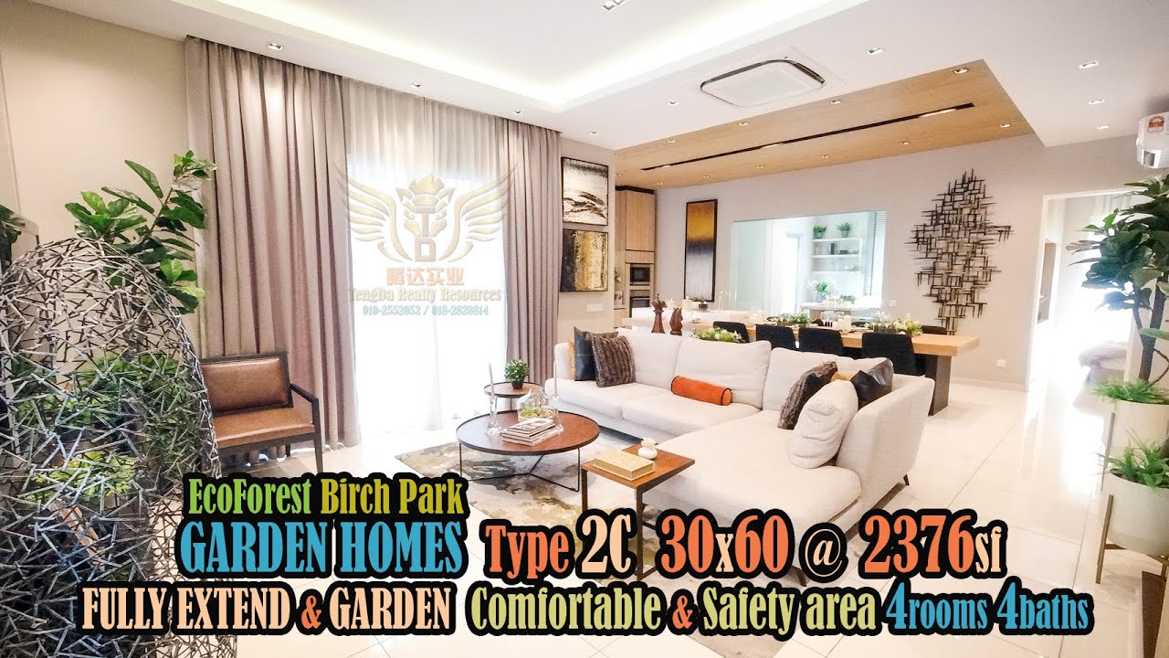 BIRCH PARK 30x60 Type 2C GARDEN HOMES 2-Storey Terrace House ECO FOREST SEMENYIH [HOUSE TOUR]