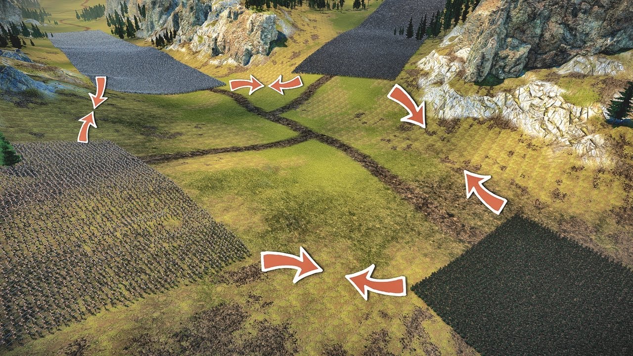 Crossroads Battle: Girl Warriors - Guan Yu - Isengard Orcs - Gondor Warriors - UEBS 2