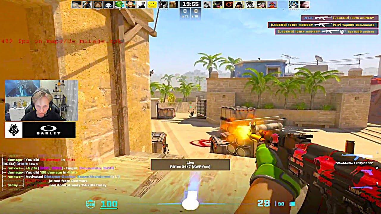 m0NESY PLAYS DEATHMATCH IN CS2