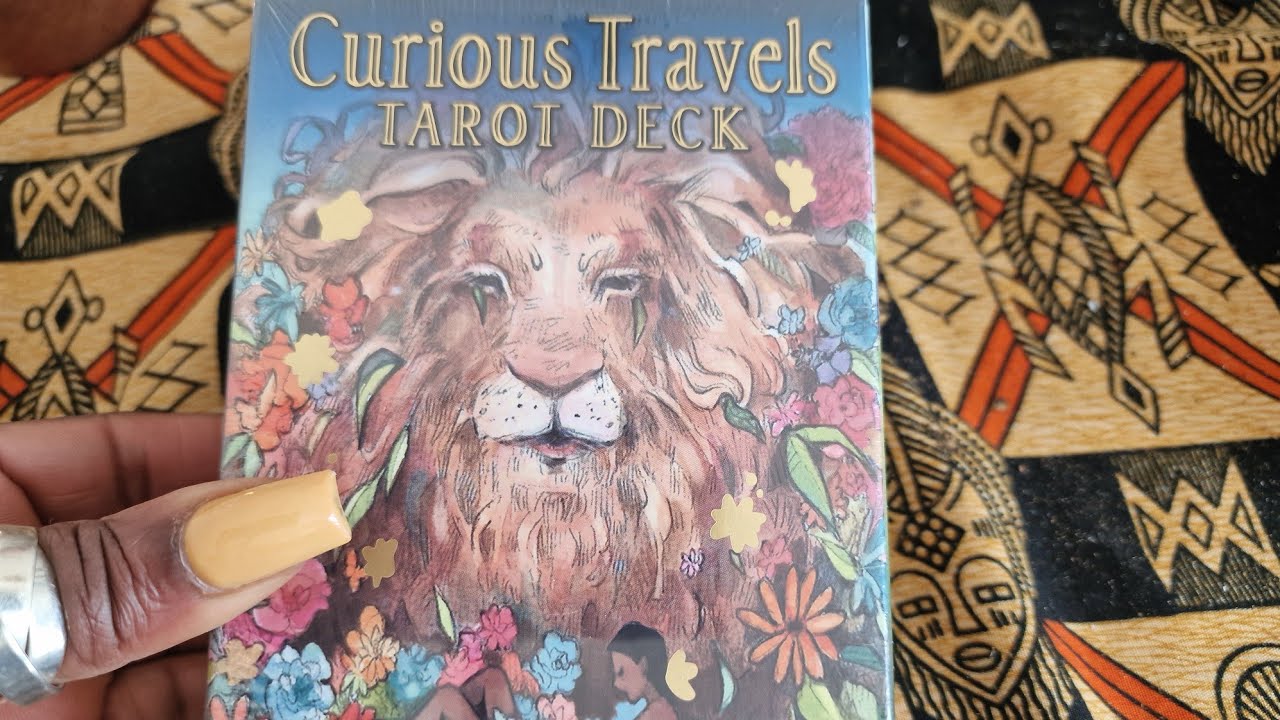 Curious Travels Tarot Deck. Unboxing ,flip through, and 1st Impressions