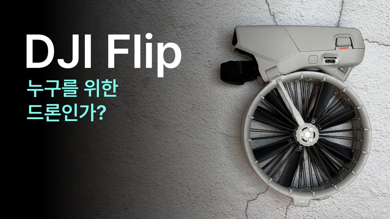 DJI Flip | 누구를 위한 드론인가? | 사용해보기 전까지는 몰랐다